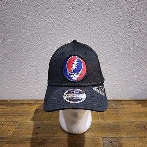 Grateful Dead Steal Your Face Woven Patch Hat